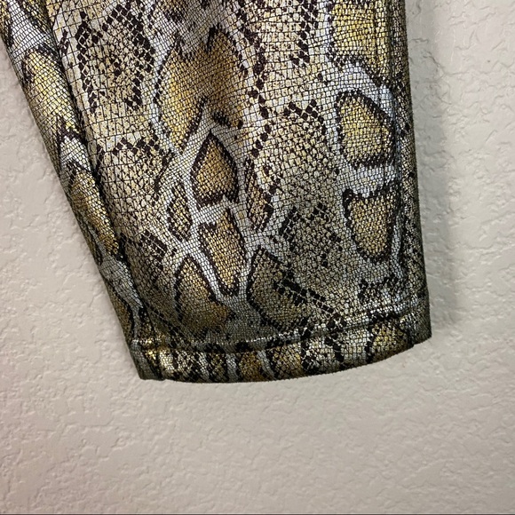 Free People Cheetah Print Leggings Size Medium - Picture 2 of 5